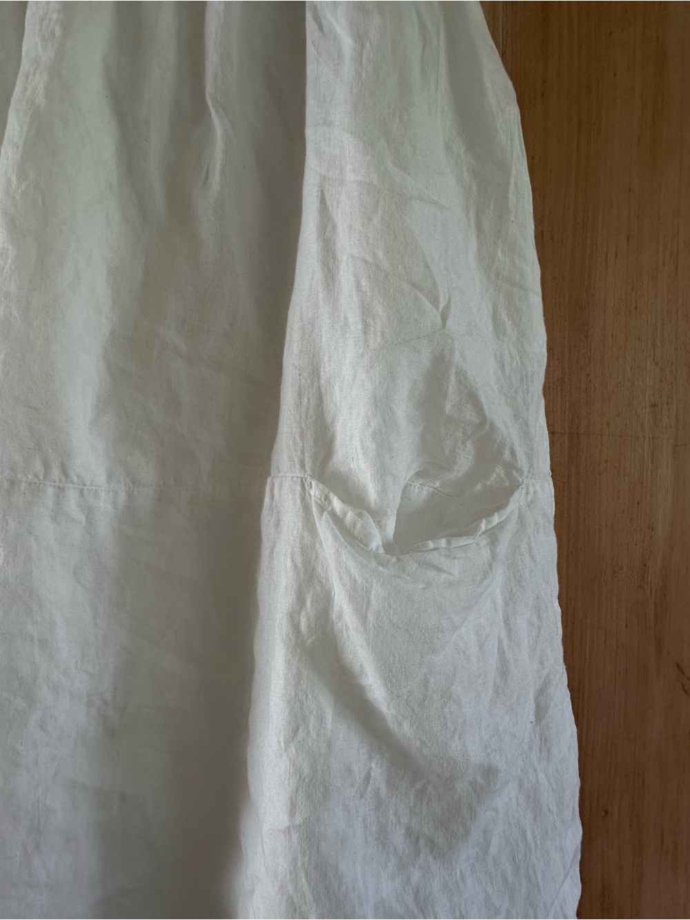 Eileen Fisher Organic Linen Pocket Skirt - Picture 2 of 4
